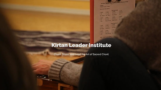 Kirtan Leader Institute